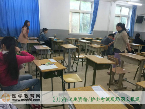 2016年衛(wèi)生資格考試、護士考試現(xiàn)場報道——考試開始