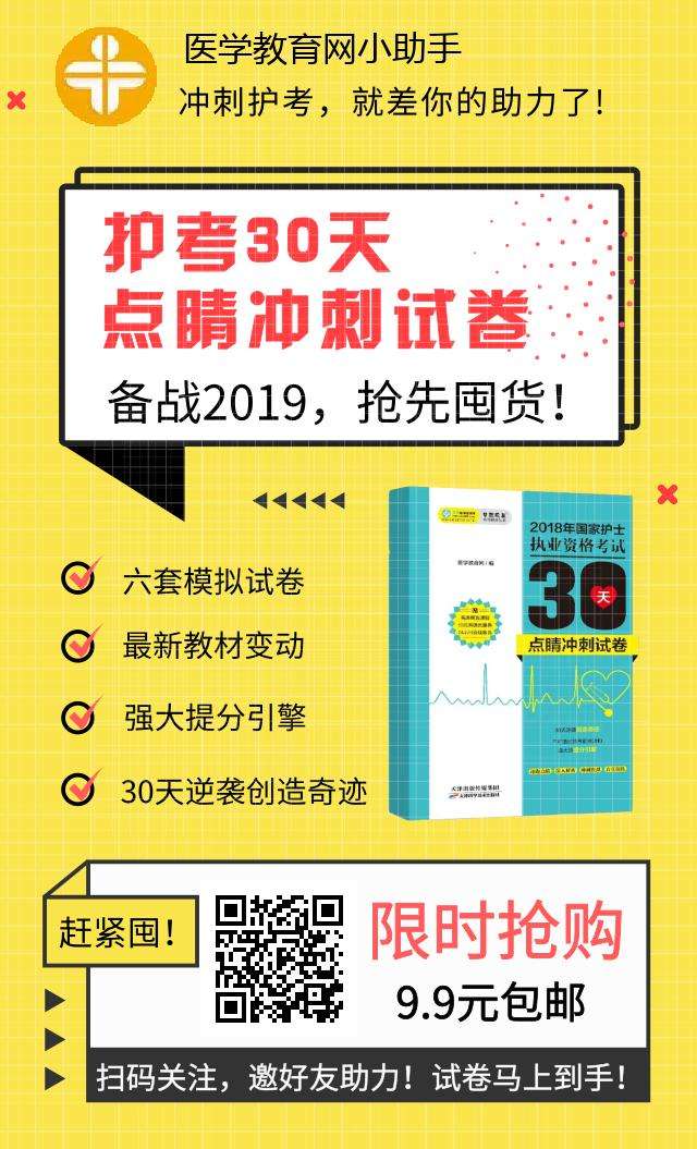 搶先囤！護(hù)考沖刺卷9.9包郵！送教材變動情況匯總