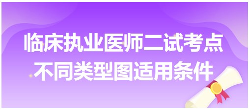 不同類型圖適用條件